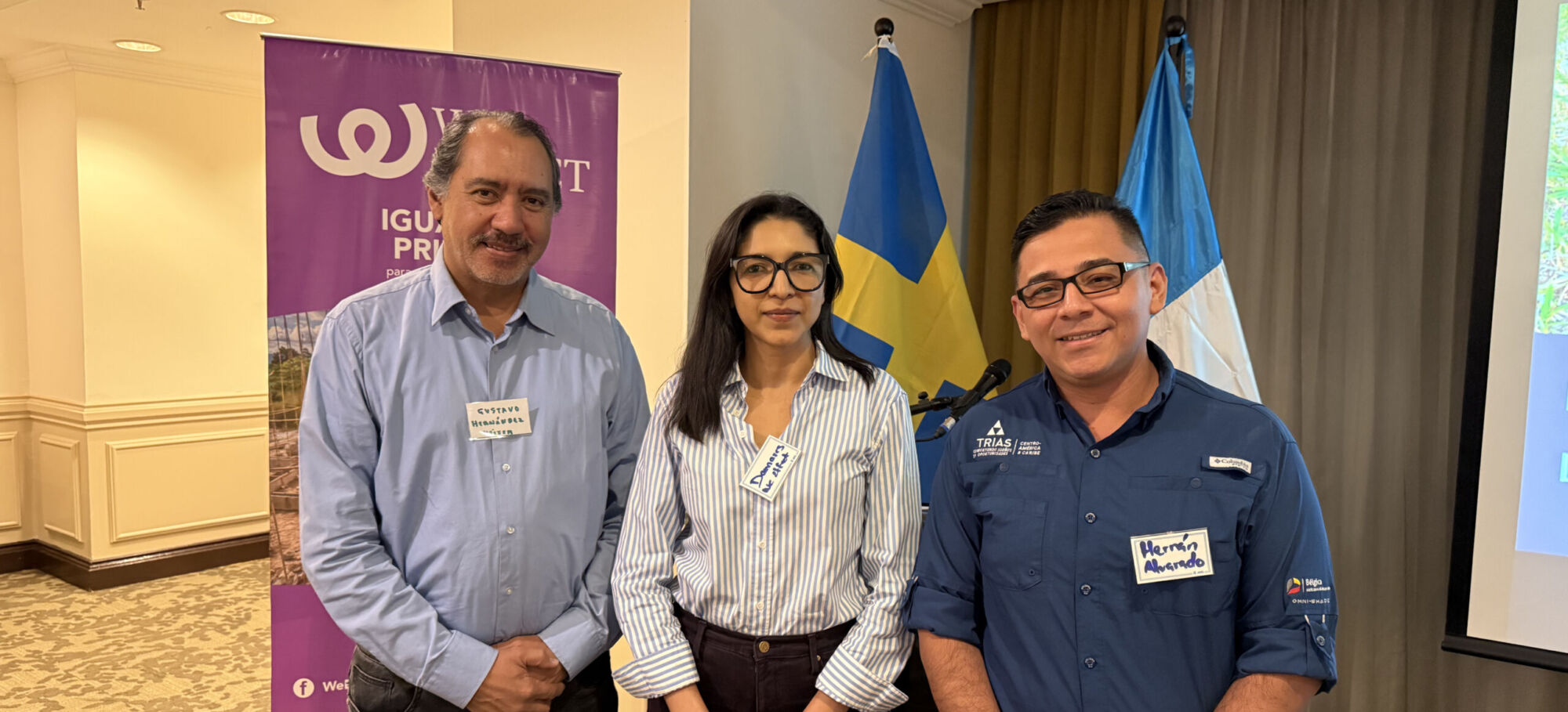 Representantes TRIAS, HEIFER y We Effect